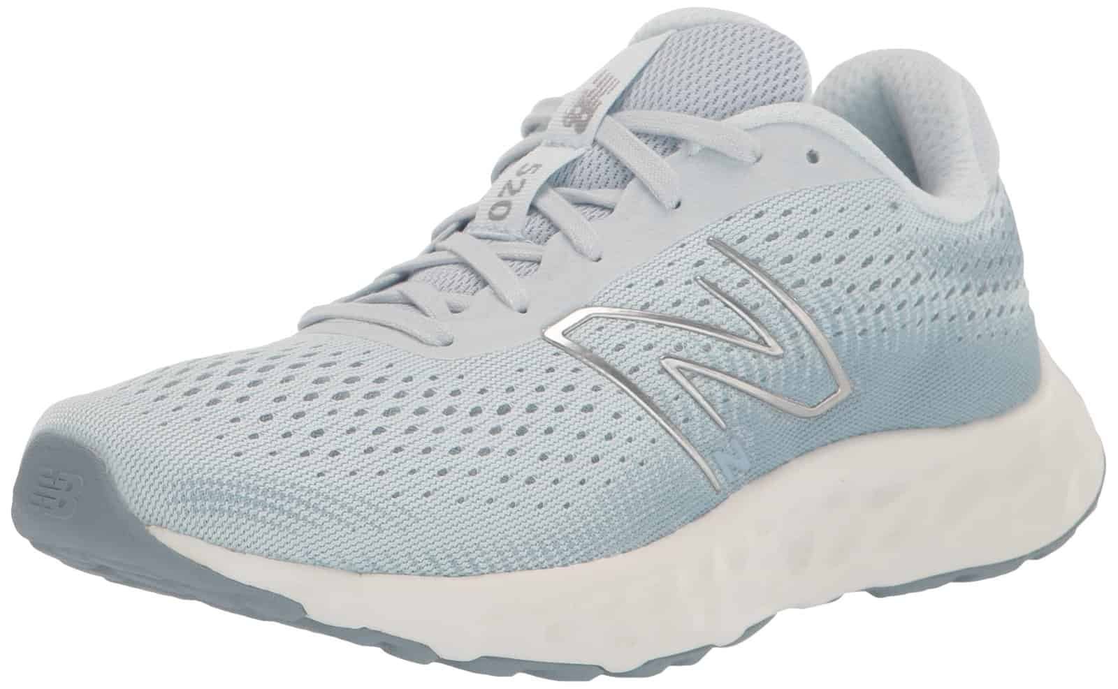 Pair of running shoes on outdoor pavement
